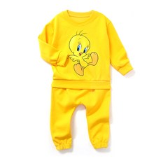 리틀래빗 아동용 긴팔 L 고고트위티 상하의 세트