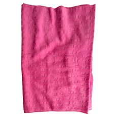 Crocodile 鱷魚 超細纖維運動巾, 洋紅色, 1條