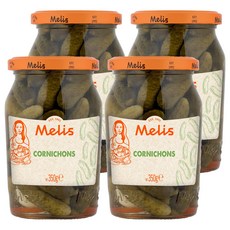 MELLISSE 法式酸黃瓜, 350g, 4個
