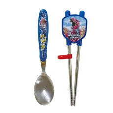 LE BARN 孩童龍甲合體湯匙+學習筷組, 混色, 湯匙+學習筷