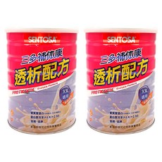 SENTOSA 三多 補體康 透析配方, 優質雙蛋白, 低磷、低鉀, 860g, 2罐