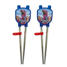 LE BARN 孩童龍甲合體學習筷2入, 2雙, 混色