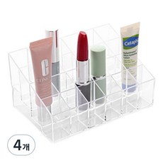 abm 簡約口紅收納盒 24格, 單一顏色, 4個