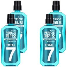 페리오 토탈7 가글 구강청결제 스트롱, 760ml, 4개