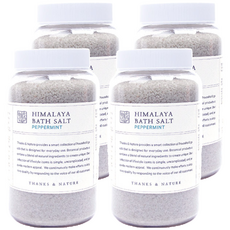 쌩스네이처 히말라야 바스솔트 페퍼민트향, 1.2kg, 4개