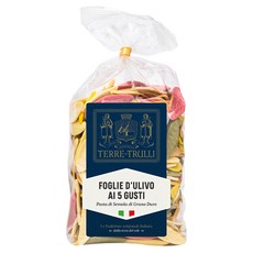 Terre dei Trulli 蔬菜5色義大利麵 義大利原產地, 500g, 1包