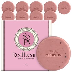 PAUL MEDISON 經典彈力護理紅豆皂, 100g, 10個