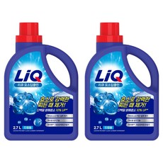 LiQ 酵素深層潔淨洗衣精 滾筒用 正裝, 2個, 2.7L