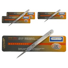 비투스 핀셋 5-SA, 혼합색상, 4개