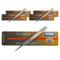 비투스 핀셋 5-SA, 혼합색상, 5개