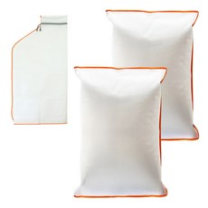 보니타 빈백리필 충전재 120L x 2p + 세탁 속지 세트, 화이트(세탁속지)