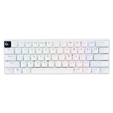 logitech G 羅技G PRO X 職業機械式 60% 電競鍵盤 原廠保固, 觸感軸, 白色