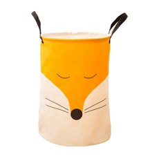 TCR狐狸玩具籃子收納盒, 狐狸黑, 1個