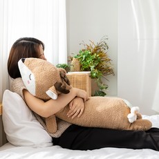 Leto 小鹿玩偶長抱枕 LBP-LD04, 混色