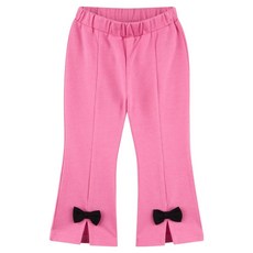 韓國 MInIBEBE 女童妙妙貓蝴蝶結靴型褲