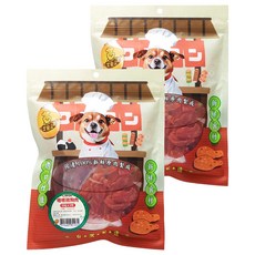 汪汪食堂 犬零食 嚼嚼雞胸肉 國產100%新鮮原肉製成, 150g, 2包