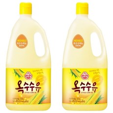 OTTOGI 不倒翁 玉米油, 1.8L, 2瓶