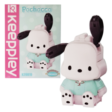 KEEPPLAY 三麗鷗公仔 帕恰狗 可愛造型積木玩具 激發想像力與創造力, 1盒