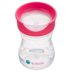 b.box 嬰幼兒學飲杯 帶刻度防漏, 樹莓粉, 1個, 240ml