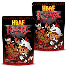 바프 불닭맛 아몬드, 120g, 2개