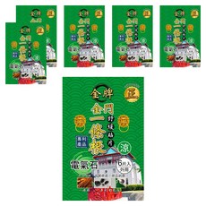 正金牌金門一條根電氣石貼布 舒緩疲勞痠痛 草本配方 透氣舒適, 6片, 6包