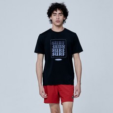 레이지비 남성용 쿨링 그라데이션 아쿠아 반팔 + 반바지 세트