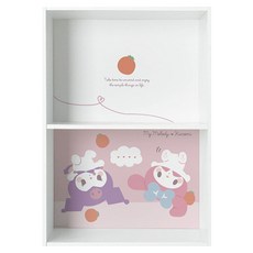 收納王妃 三麗鷗 雙層櫃 番茄好朋友, 混合色