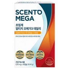 Scentomega Nutri One超臨界rTG Omega-3日常 30.45g, 30顆, 1個