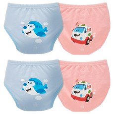 아가짱 프랜들리 6중 배변훈련팬티, 비행기, 병원차, 2세트