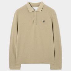 세터 남성용 올 데이 베이직 피케 폴로 면 긴팔 티셔츠