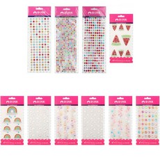 Uniart S38 串珠貼紙套組 8號 混合, 混合顏色, 1套