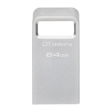 Kingston 金士頓 DataTraveler Micro 200MB/s Metal USB 3.2 Gen 1 隨身碟 DTMC3G2, 1個, 64GB
