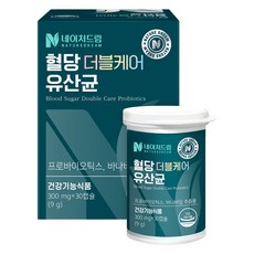 NATUREDREAM Blood Sugar Double Care乳酸菌巴拿巴葉萃取膠囊 9g, 30顆, 1個