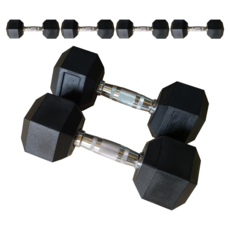 大韓體育 PEV 六角啞鈴, 2kg, 6個