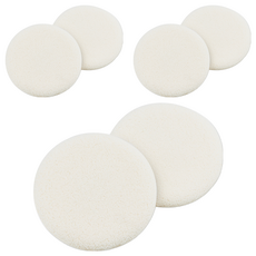 THE FACE SHOP 菲詩小舖 每日美妝工具 水潤Keron粉撲, 單一顏色, 6個