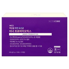NUTRICORE 女性專用益生菌隨身包 30條入, 1盒, 300g