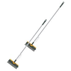 ADUNE 3合1浴室清潔刷, 綠色, 2個