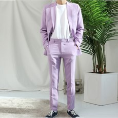 Xbarcode 男士日常單排扣西裝套裝