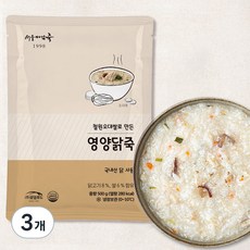 서울마님죽 영양닭죽 (냉장), 500g, 3개