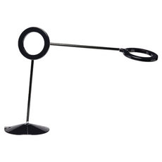 라문 아물레또 미니 불투명 책상 스탠드 조명, OnyxBlack + SoftWarmWhite