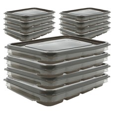 12 冰箱小份嬰兒食品密封容器, 12個