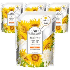 LE CHATELARD 1802 室內晾衣型衣物柔軟精補充包, 1.6L, 4入