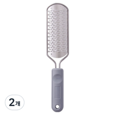 글로어스 부드러운 풋파일 발각질제거 그레이L, 112g, 2개, 1개입