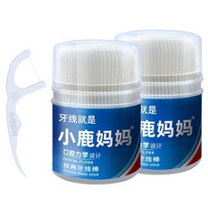 牙線棒 8cm, 50支, 2罐