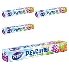 妙潔 PE保鮮膜, 60m, 4盒