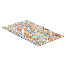 dayneeds 日需百備 質感美學系列 絲圈地墊, 彩色花磚, 1個