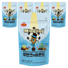 머거본 쿠앤크맛 아몬드, 180g, 5개