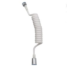 El Living浴室清掃家用彈簧軟管 白色 2m, 1個