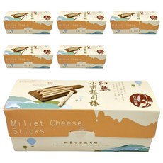 DJULIS 德朱利斯 台東紅藜小米起司棒, 63g, 6盒