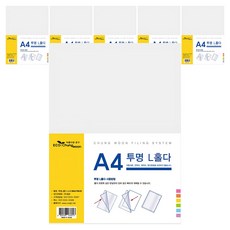 에코청운 A4 L자 홀더 파일, 투명, 300개